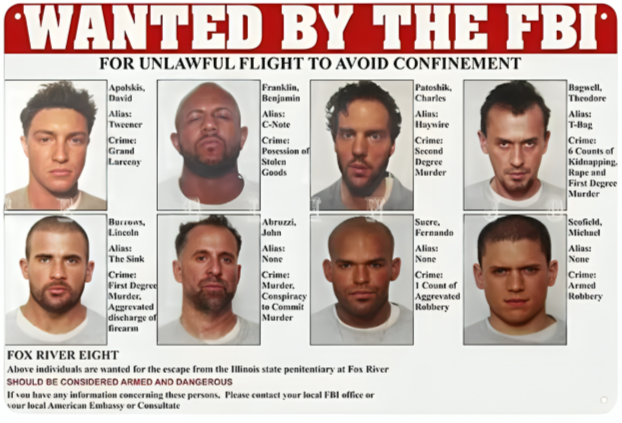 Póster Fugitivos Prison Break