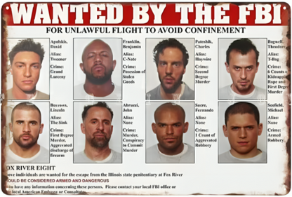 Póster Fugitivos Prison Break